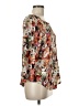 Le Lis 100% Polyester Orange 3/4 Sleeve Blouse Size M - photo 4