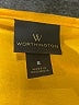 Worthington Yellow Short Sleeve Top Size S - photo 7