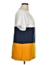 Unbranded Color Block Yellow Short Sleeve T-Shirt Size XL - photo 4