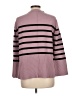 Zesica Stripes Pink Turtleneck Sweater Size L - photo 2