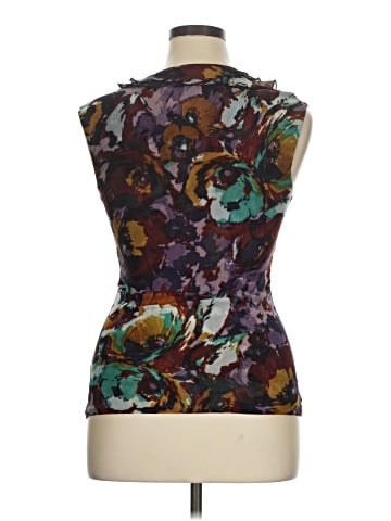 Classiques Entier Sleeveless Silk Top (view 2)