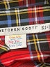 Gretchen Scott Designs Plaid Red 3/4 Sleeve Button-Down Shirt Size XS - photo 7