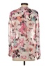 Apt. 9 Floral Pink Long Sleeve Blouse Size S - photo 2