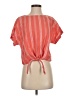 Unbranded Orange Short Sleeve Blouse Size S - photo 1
