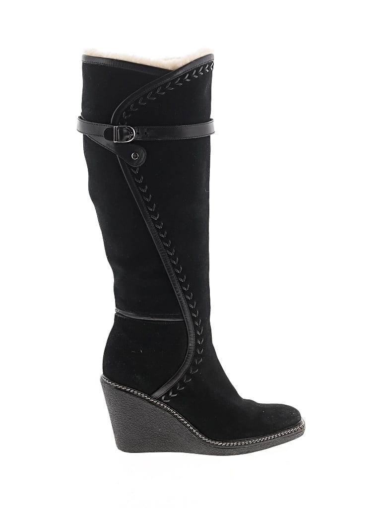 Pre-owned Cole Haan Boots In Black