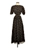 WAYF 100% Polyester Hearts Black Casual Dress Size XS - photo 1