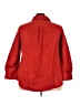 Woman Within 100% Polyester Red 3/4 Sleeve Blouse Size 18 (L) - photo 2