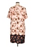 Gibson Latimer Print Multi Color Tan Casual Dress Size XL - photo 2