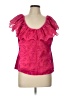 Boston Proper Pink Sleeveless Blouse Size L (estimated) - photo 1