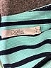 dalia Stripes Teal Casual Dress Size S - photo 7