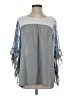 Unbranded 100% Polyester Gray Poncho Size S - photo 1