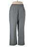 Sag Harbor 100% Polyester Chevron-herringbone Gray Dress Pants Size 18 - photo 1