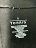 Torrid Solid Black Active Pants Size 2X Plus (2) - photo 4