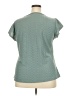 Unbranded 100% Polyester Teal Short Sleeve Blouse Size 2X - photo 2