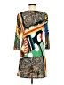 EROW Graphic Yellow Casual Dress Size M - photo 2