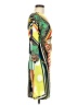 EROW Graphic Yellow Casual Dress Size M - photo 4
