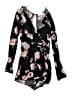 Em & Elle 100% Rayon Black Overall Shorts Size S - photo 1