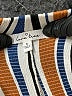 Love Tree Stripes Blue Casual Pants Size S - photo 7