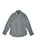 Crewcuts Checkered-gingham Green Long Sleeve Button-Down Shirt Size 8 - photo 1