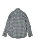 Crewcuts Checkered-gingham Green Long Sleeve Button-Down Shirt Size 8 - photo 2
