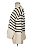 Gap 100% Cotton Stripes Ivory Tan Pullover Sweater Size L - photo 5