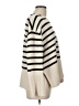 Gap 100% Cotton Stripes Ivory Tan Pullover Sweater Size L - photo 4