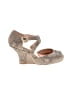 Miss Albright Animal Print Gray Tan Sandals Size 10 - photo 1