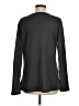 Hount Houndstooth Gray Black Long Sleeve Blouse Size M - photo 2