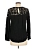 Old Navy 100% Rayon Black Long Sleeve Blouse Size M - photo 2