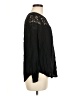 Old Navy 100% Rayon Black Long Sleeve Blouse Size M - photo 4