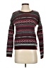 Abercrombie & Fitch Print Burgundy Pullover Sweater Size S - photo 1