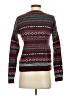 Abercrombie & Fitch Print Burgundy Pullover Sweater Size S - photo 2