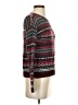 Abercrombie & Fitch Print Burgundy Pullover Sweater Size S - photo 4