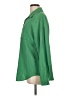 HOTOUCH Solid Green Long Sleeve Button-Down Shirt Size L - photo 5