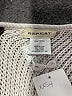 Repeat Cashmere 100% Cotton Gray Ivory Poncho Size XXS - photo 7