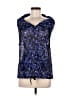 Demi Lovato Fabletics 100% Polyester Blue Tank Top Size S - photo 1