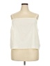Future Collective Ivory Sleeveless Blouse Size 2X - photo 1