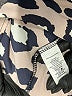 143 story 100% Polyester Animal Print Tan Pink Short Sleeve Blouse Size L - photo 8
