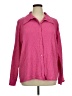 Boohoo Pink Long Sleeve Blouse Size 16 - photo 1