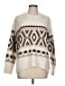 Old Navy Print Ivory Pullover Sweater Size L - photo 1