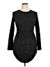 Speechless Tweed Gray Casual Dress Size XL - photo 1