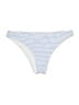 Zaful Stripes White Swimsuit Bottoms Size XL - photo 1