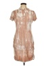 Mark Edwards Tie-dye Tan Casual Dress Size L - photo 1