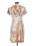 Mark Edwards Tie-dye Tan Casual Dress Size L - photo 2