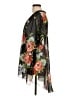 Emory Park 100% Polyester Black Kimono Size L - photo 5