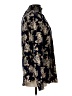 Leith 100% Polyester Paisley Black Long Sleeve Blouse Size L - photo 4