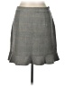 Zara Plaid Gray Casual Skirt Size L - photo 2