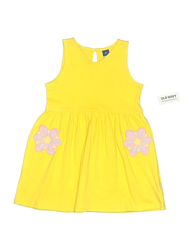 Pre-owned Old Navy Kids' Dress In Yellow