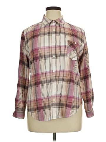 Laura Scott Long Sleeve Polo (view 1)