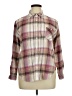Laura Scott Brown Pink Long Sleeve Polo Size XL - photo 1